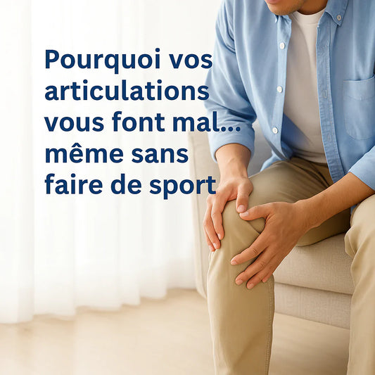 Pourquoi vos articulations vous font mal… même sans faire de spo