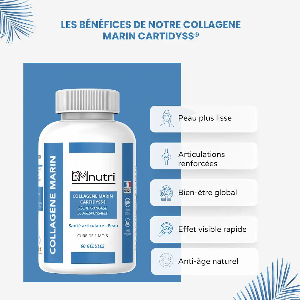 Collagène Marin Cartidyss® – Éclat et fermeté de la peau