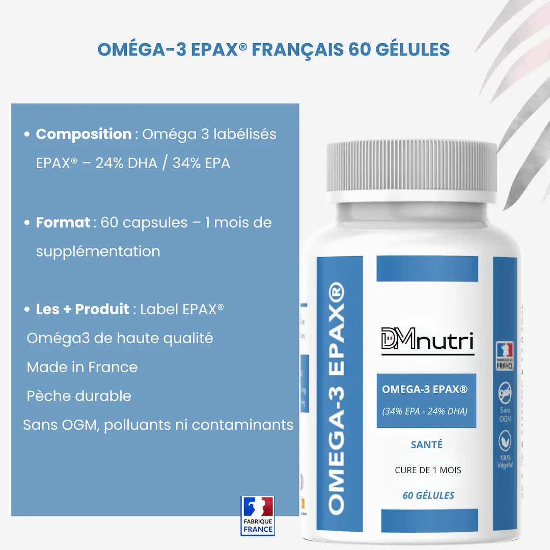 Oméga 3 EPAX® – Cœur sain & esprit clair